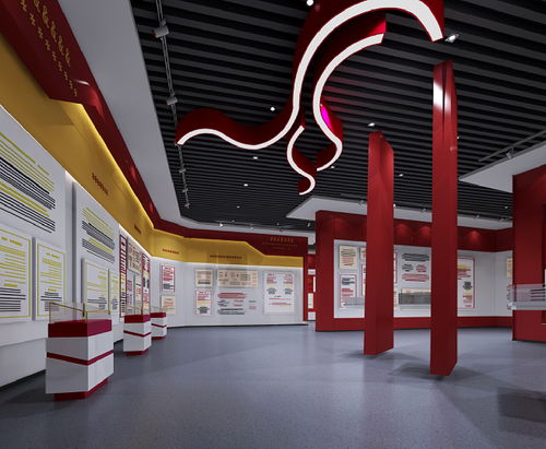 中牟黨建展廳設計亮點解析 以鄭州黨建展館裝修公司案例為鏡